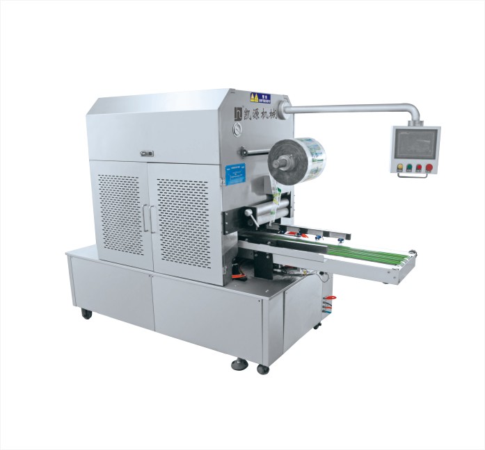 vacuum packaging machine with gas flushing